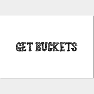 Get Buckets! HooP wear! FRONT&BACK PRINT !!! Posters and Art